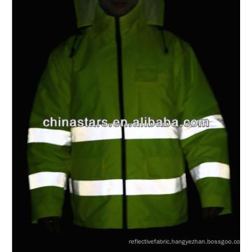 EN471/ANSI T/C or 100% polyester clear reflective tape